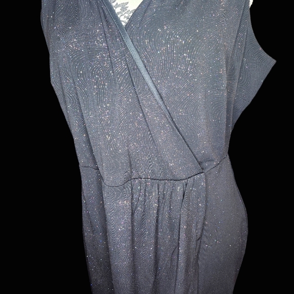 RICKI'S Black Sparkly Sleeveless Cocktail Dress- 8 - Picture 5 of 5